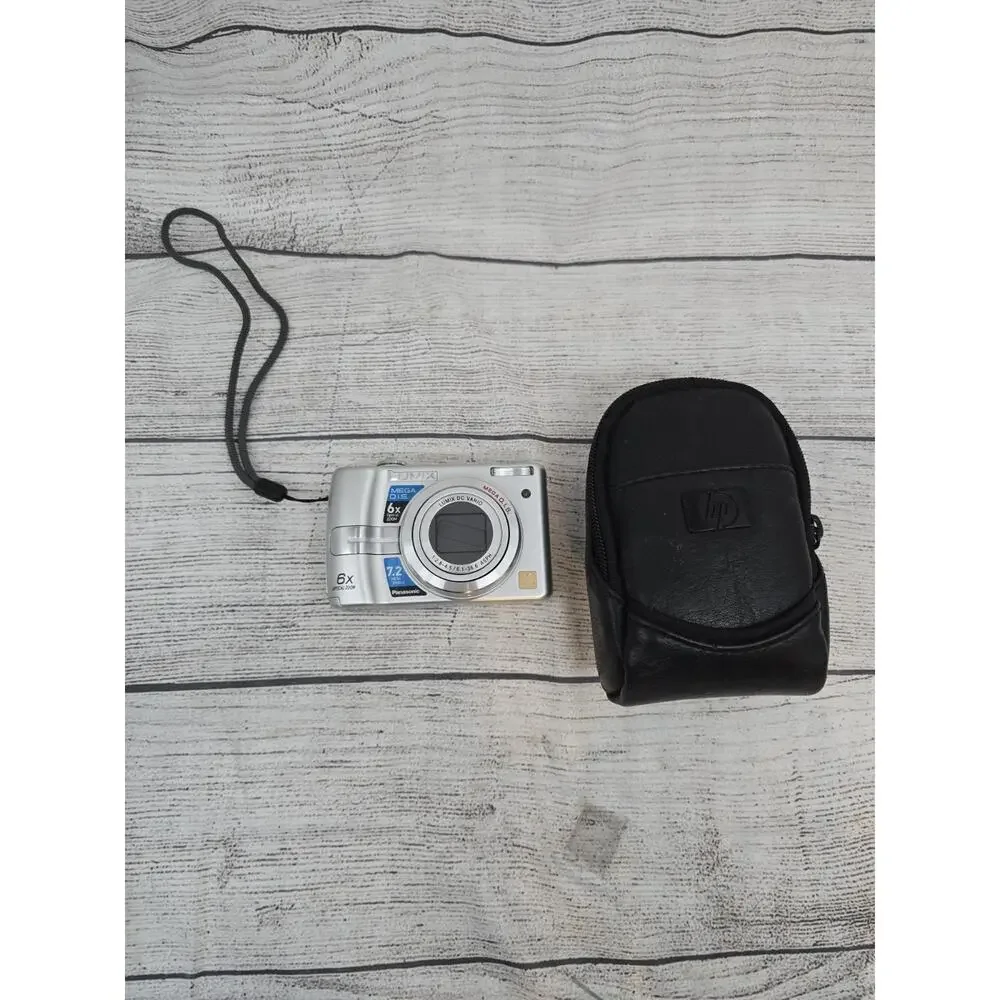 Panasonic Digital Camera Lumix DMC-LZ7 7.2MP Silver Tested
